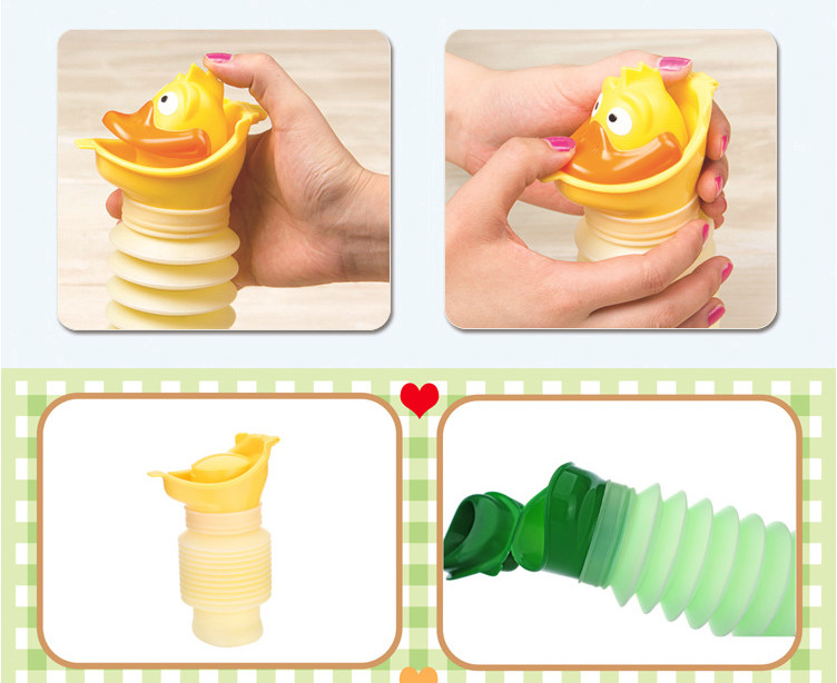 Environmental Protection Cute Potty Lovely Baby Toilet Training Urinal For Kids