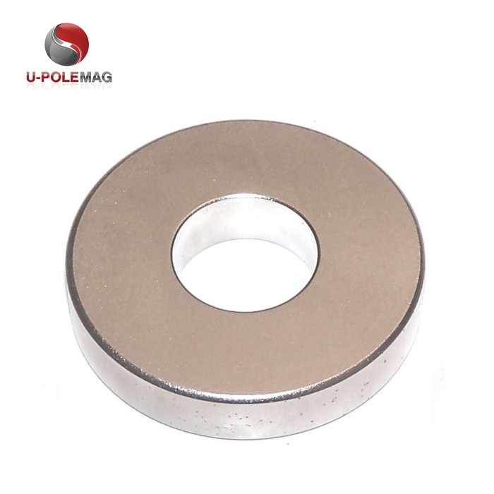 Ni-Cu-Ni Coating Grade N52 NdFeb Permanent Large Ring Neodymium Magnet for Industrial