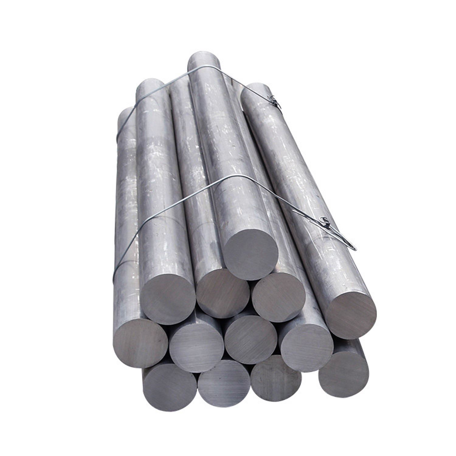 2024 6061 6082 7075 Aluminium Solid Bar Round Mill Finish Anodized