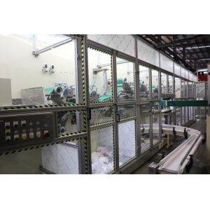 Automatic stacker 350PPM Ultra Thin Core Period Pad Making Machine