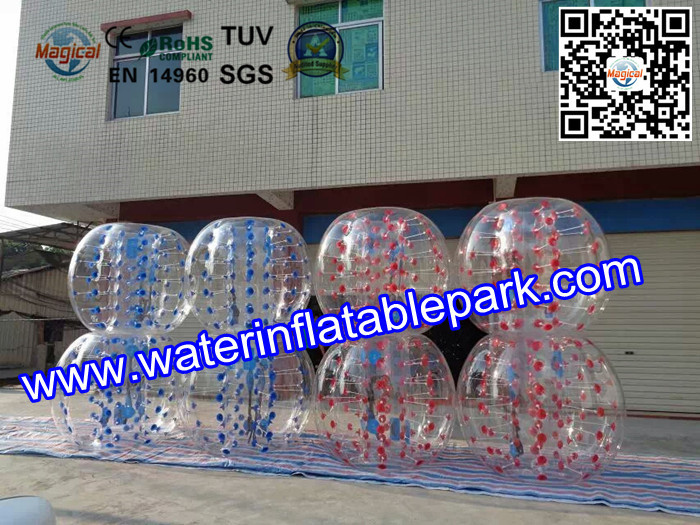 Colorful PVC Tarpaulin Air Tight Inflatable Body Bumper Ball