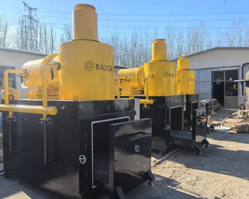 Quality 15kg-10t Per Batch Capacity Hospital Waste Incinerator with Double Wall Refractory Lined and 1 Year Warranty for sale