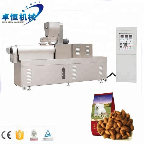 Stainless Steel Construction Large Capacity Dry and Wet Pet Food Pellet Extruder