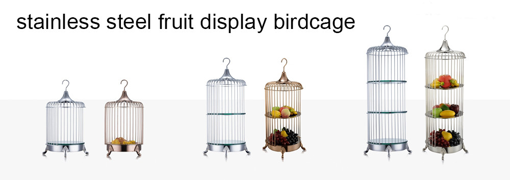 4 or 6 Container Commercial Buffet Equipment Food Display Rack Dessert Fruit Stand