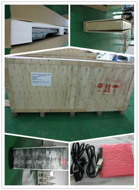 Double Screen Digital Signage Kiosk 22 Inch Android USB Digital Billboard Signs