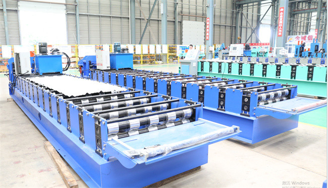 Metal Glazed Tile Color Steel Roof Tile Profile Sheet Roll Forming Making Machine