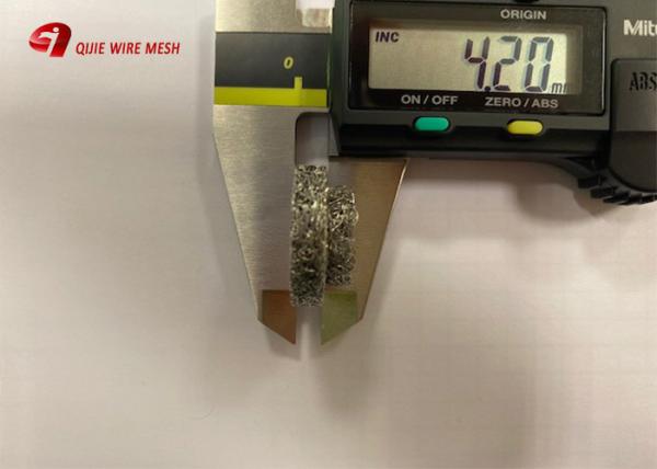 AISI 304 Compressed Knitted Metal Wire Mesh Discs / Baskets / Strainers /