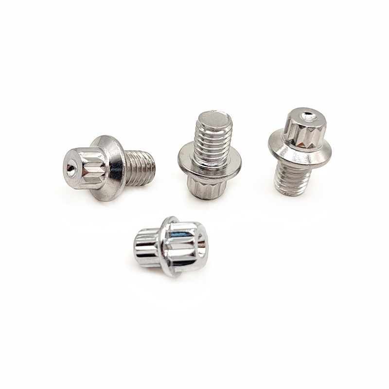 Auto Parts Non Standard Flange Anti Theft Screws Right Hand Thread Direction