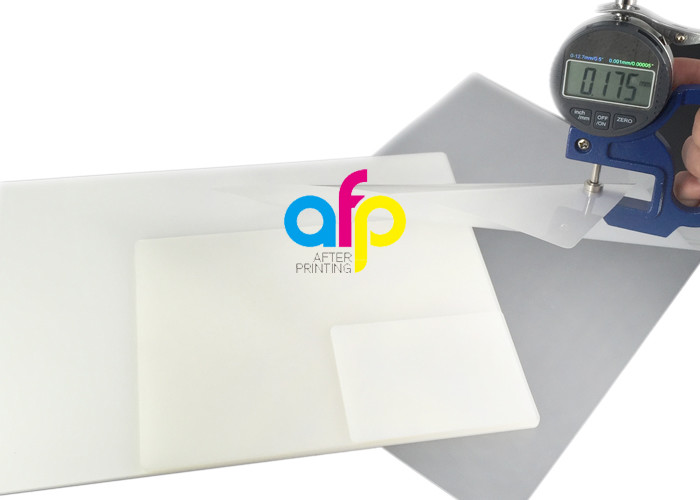 High Glossy PET Heat Pouch Laminating Film For Photo Lamination 175 Micron