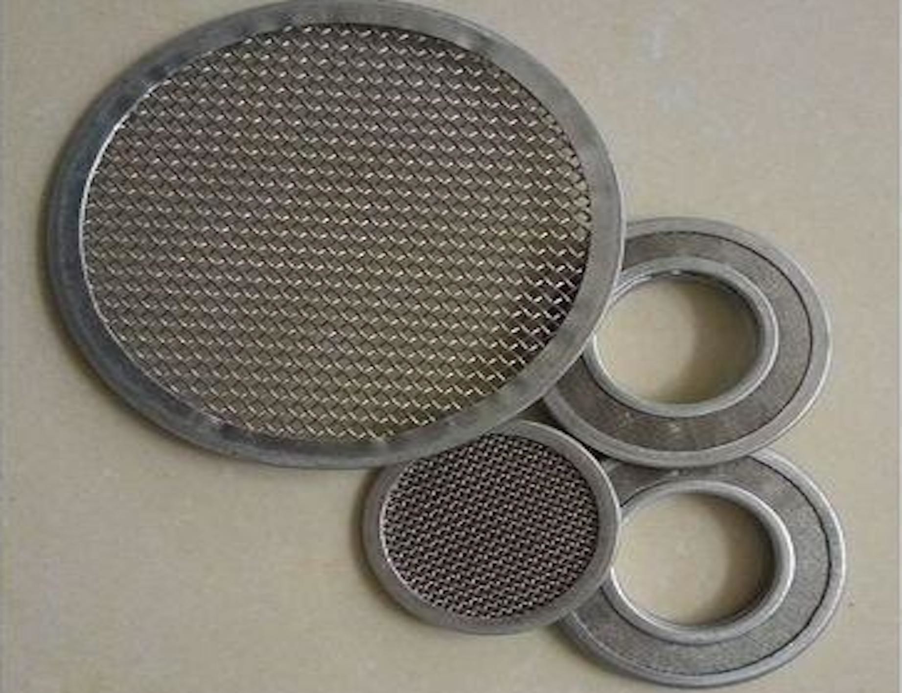 Galvanized High Temp Resistance Water Filter Mesh 20 800 Annular Filter Screen