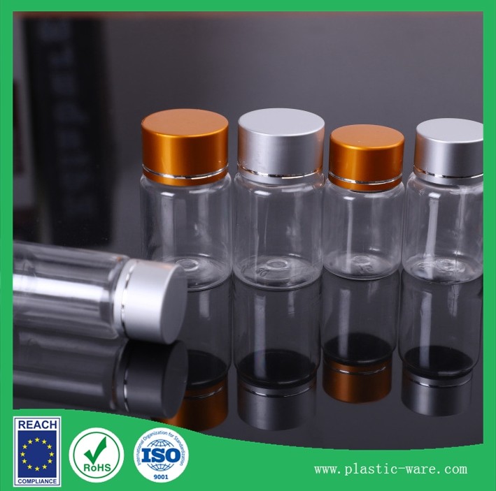 supply empty 20g 20ml PET plastic bottles with caps phial plastic vials