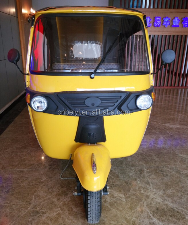 Type Heavy Tuck Passenger Tricycle in Peru Fuel Capacity 9L Max Load Capacity 3 Passengers