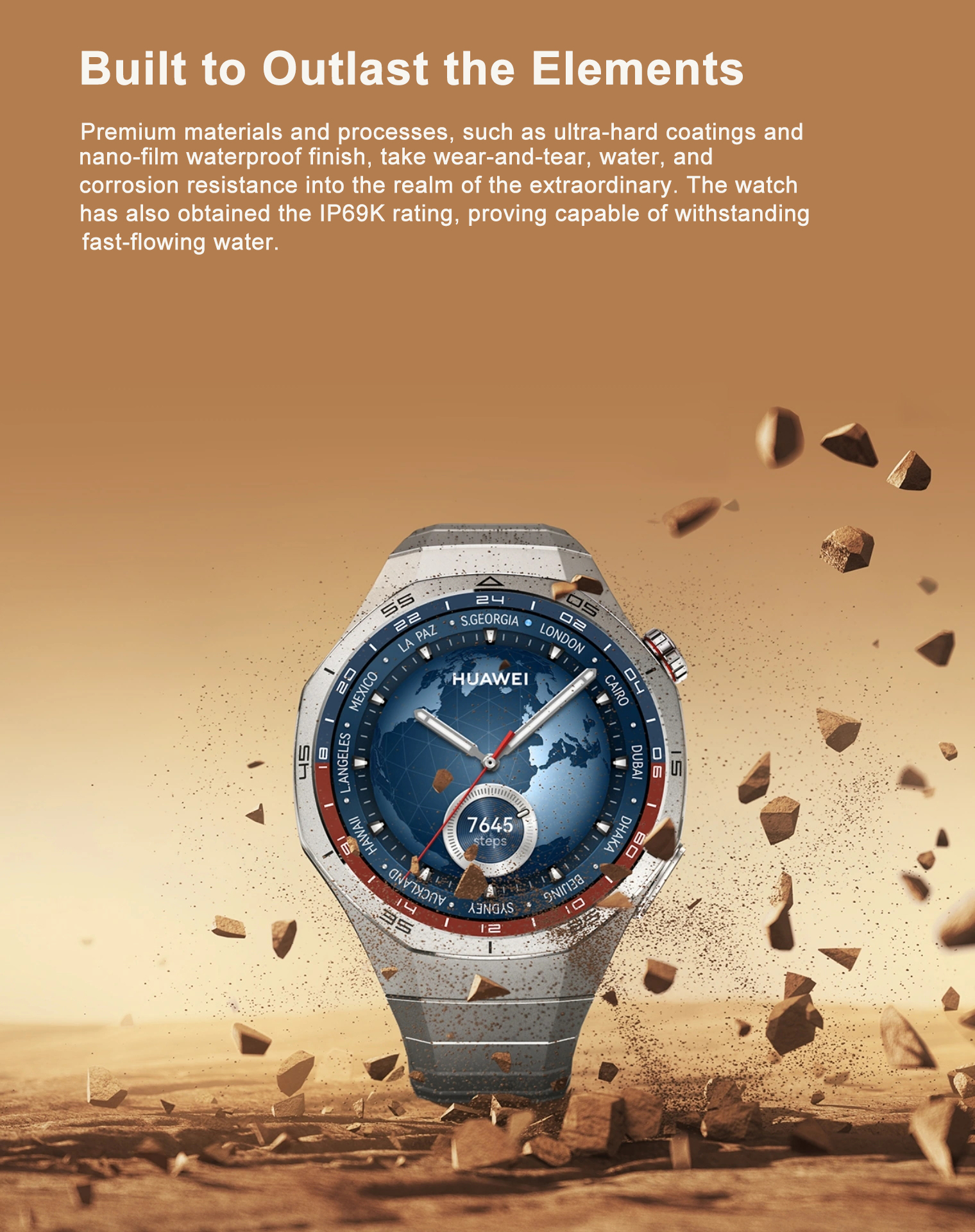 WATCH GT 5 Pro Smart Watch AMOLED Color Screen Sports Tracker Health Monitor Wristwatch up to 2-Week Battery Life