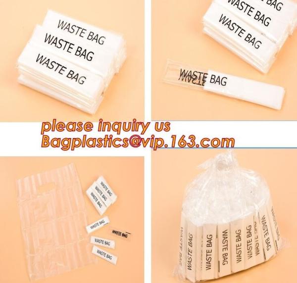 Individually packed waste bag, individually packed, single fold,100% fully