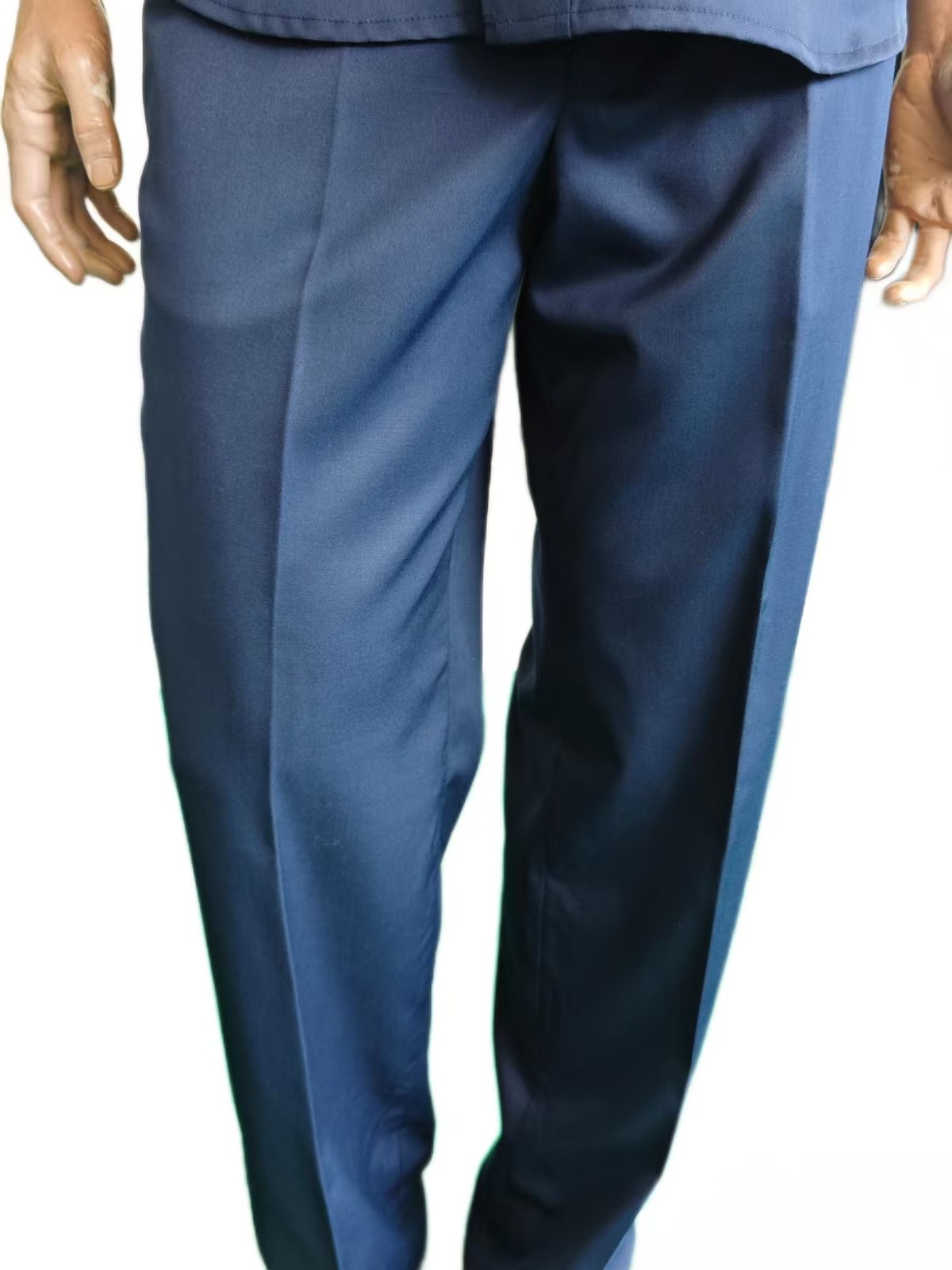 Navy Blue Summer Military Uniform Set - 45% Wool Blend (Short Sleeve)