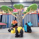 Waterproof Custom Animatronic Panda Model for Theme Parks