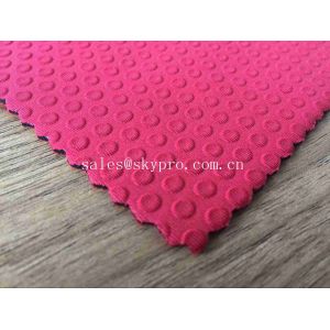 Custom Pattern Foam Sponge Polyester Knitted Laminated Neoprene Fabric