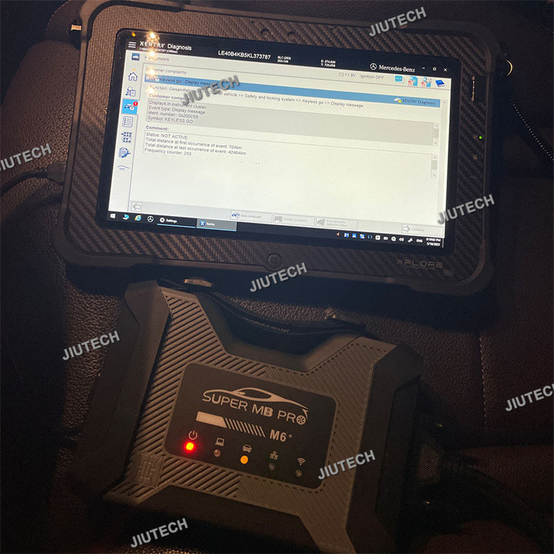 Super MB PRO M6+ DOIP With MULTIPLEXER NEW For MB PRO M6 Plus WiFi Easy Update For MB/BW OBD2 Car Diagnostic Tool