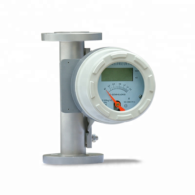 Metal Tube Variable Area Flow Meter 1.5 Standard Accuracy With 5-10 Years Lifetime