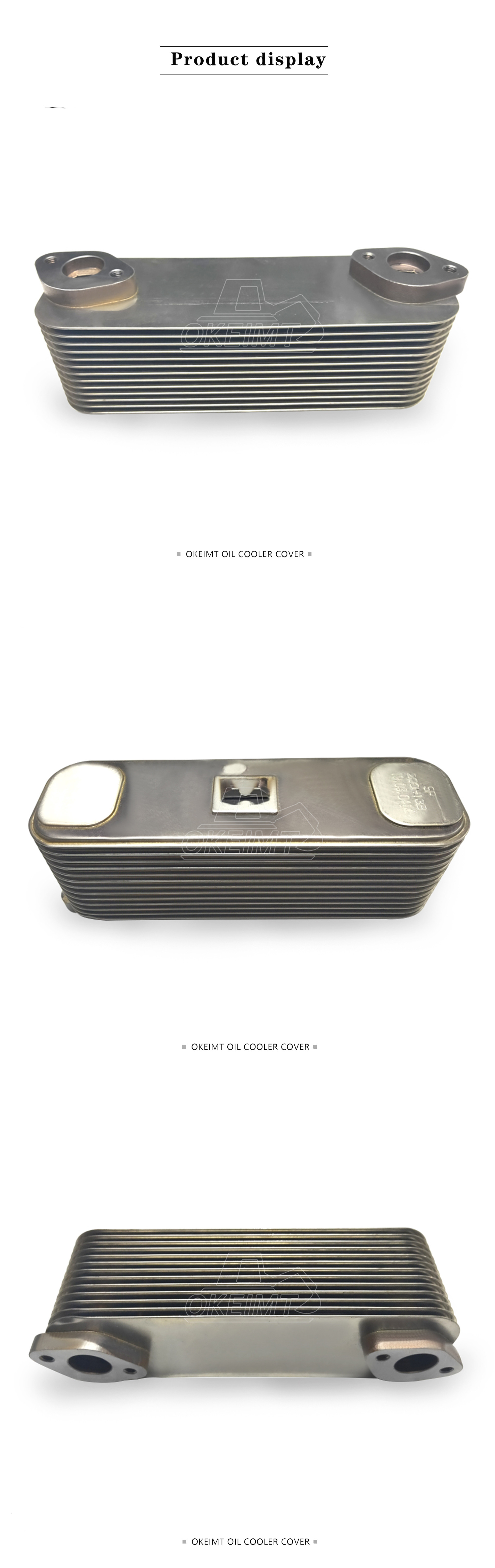 Hot Sales 65.05601-7081 DV11 Doosan Engine Oil Cooler For Daewoo Excavator Parts