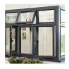 Buy cheap Double Glazed Black Aluminum Alloy Awning Windows from wholesalers