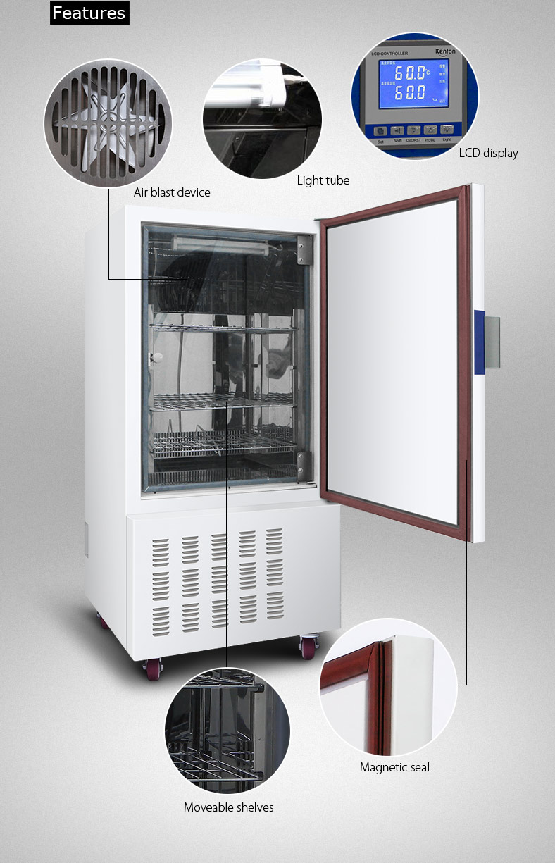 Microbiology BOD Cooling Incubator For Bacterial Culture 110V 220V