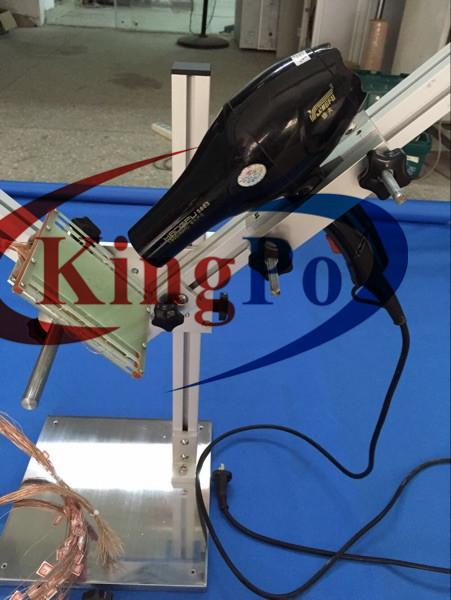 UL859 Hair Dryer Temperature Test System / UL859-Figure 44.4 Spacings On
