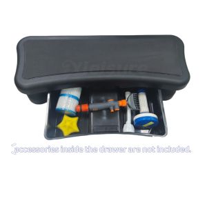 China Modern Design PP Hot Tub Step Foot Spa Accessories Outdoor Spa Slap-Up Steps with Included Drawer for Whirlpool Spa on sale