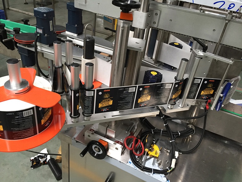 304 Stainless Steel Labeling Machine High Accuracy Double Side Self Adhesive Stickers