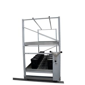  Customized Mobile Hydroponic Growing Racks For Vegetation And Flowering Manufactures