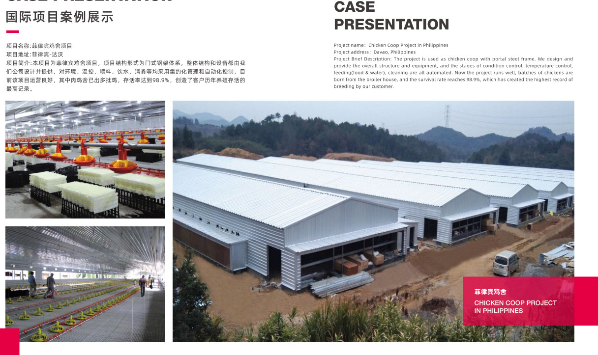 Professional Design Chicken Farm Equipment House Prefabricated Steel Buildings