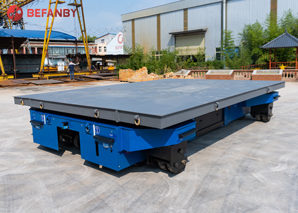Automatic Agv Electric Operated Industrial Transfer Trolley