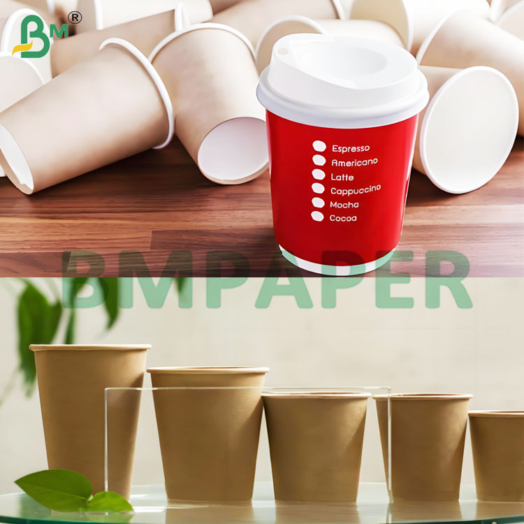 270GSM+15GSM PE Coated Leakproof Cup Base Paper Sheets CUPP2S