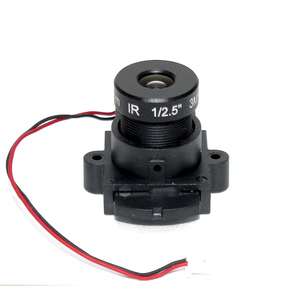 F1.5 Starlight Lens 8mm CCTV Lens HD 3.0Megapixel IP Cameras Lens M12 + IR CUT For HD CCTV Surveillance Cameras