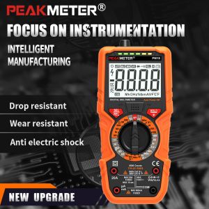 Overload Protection Handheld Digital Multimeter With T - RMS Wide Range And High