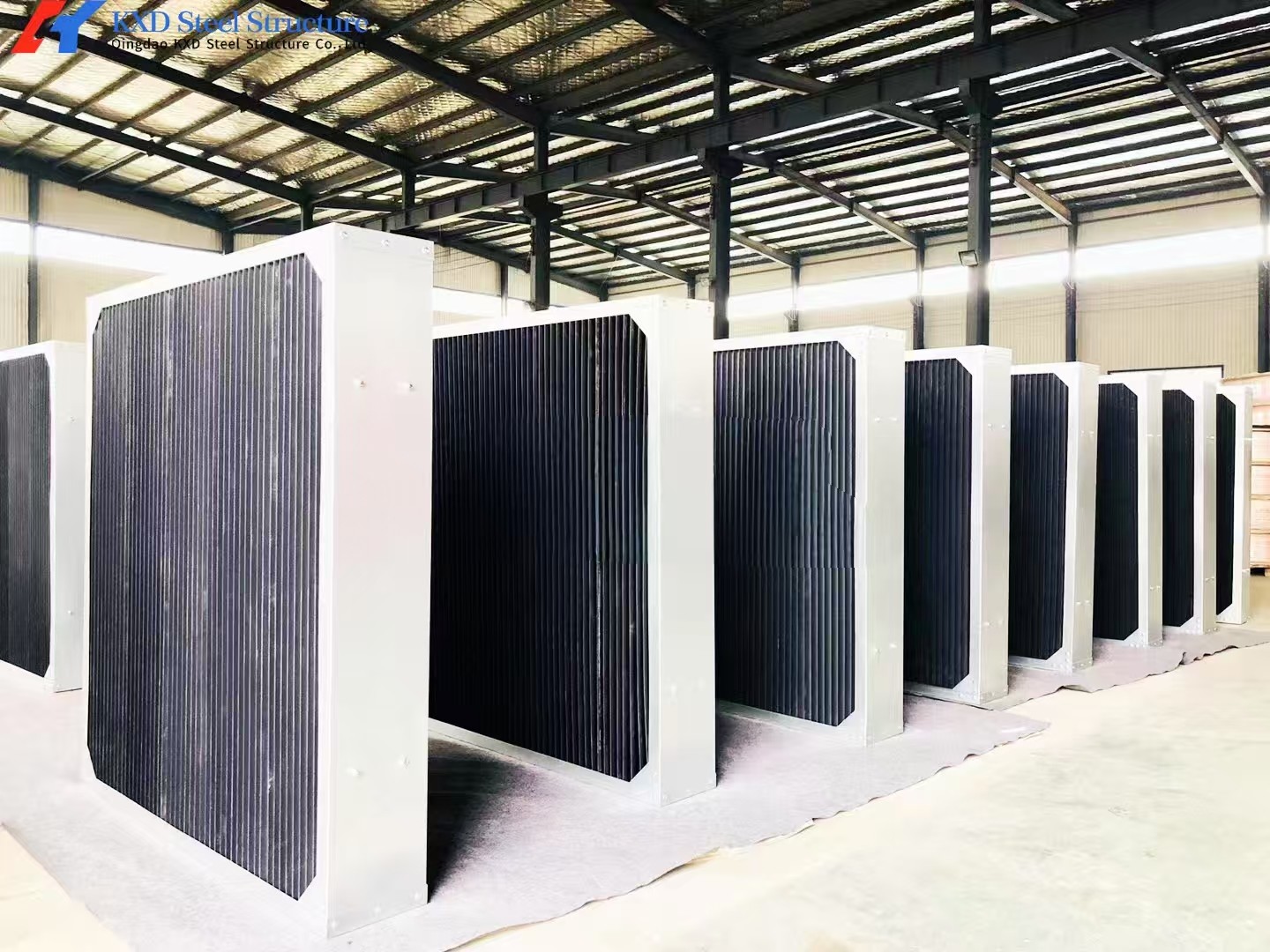 Galvanized Steel Poultry House Onsite Installation Prefab Steel Farm Shed