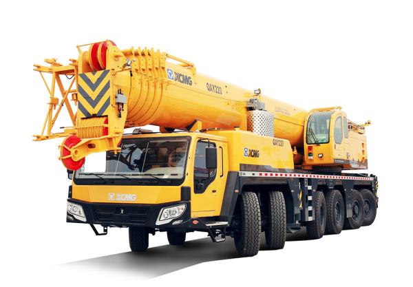 QAY 220 All Terrain Crane South Africa Customerized Color 55 Ton Truck Crane for