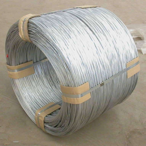 Q195 Q235 8 Gauge Galvanized Steel Wire AISI ASTM For Building Range