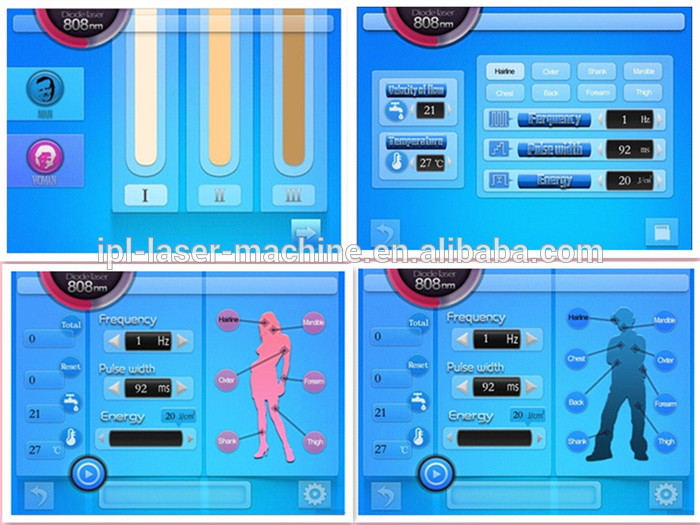 diode laser hair removal machine for beauty salon ＆beauty clinic