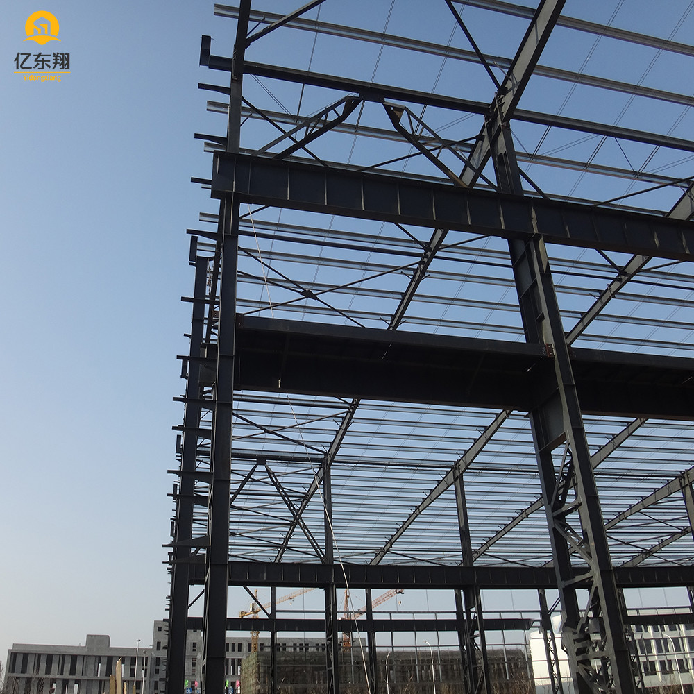 Customized Steel Structure Shop With Bolt Connection And Welded H Beam