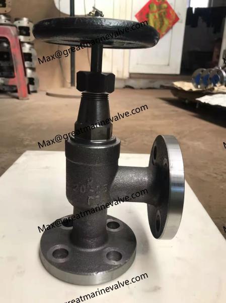 JIS F7422 20K Forged Steel ANGLE Globe Valve 20K6 20K10 20K15 20K20 20K25 S Type