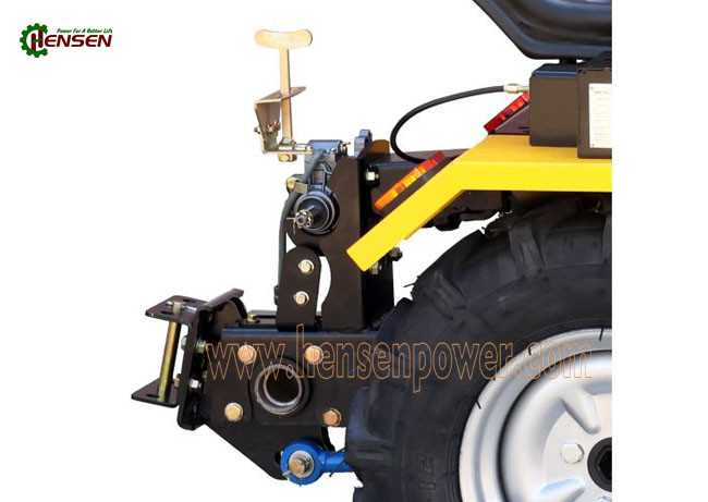 Synchronized Small Multi Purpose Tractor Yellow Blue 4x4 Tractor
