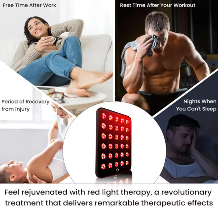 Pain Relief Anti Wrinkle Body Treat Led Red Light Therapy Machine Panel