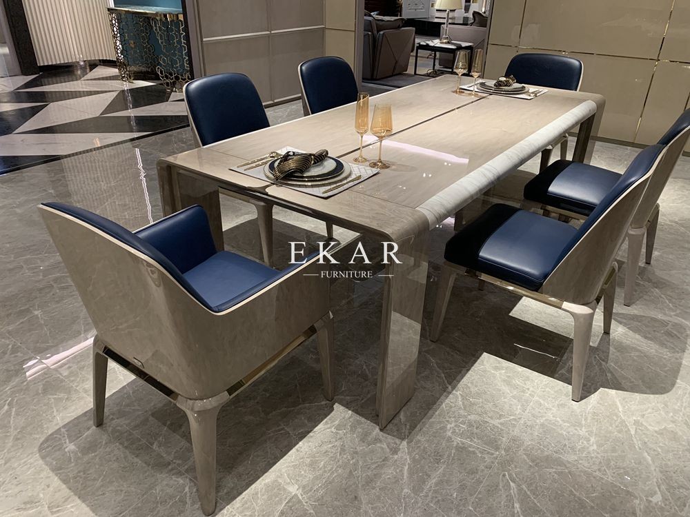 Stylish 1 Living Room 1Dining Room 2 Bedroom Luxury Italian Modern Home Furniture