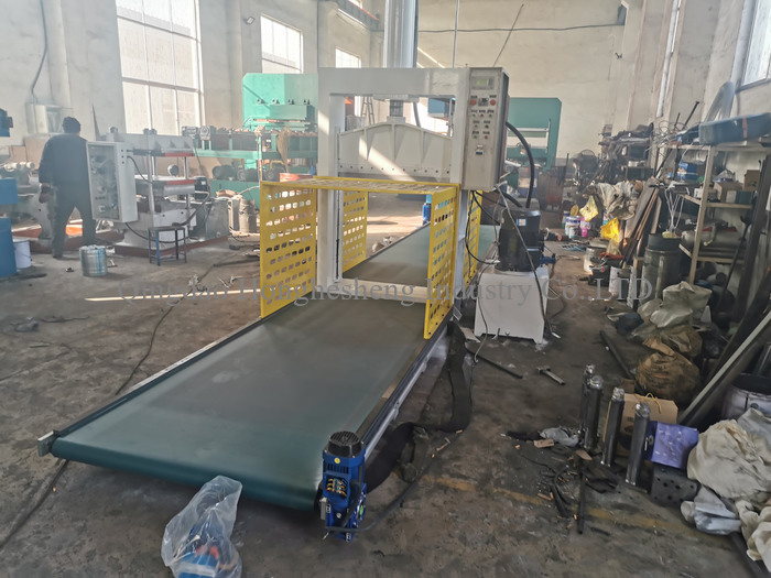 8T 660mm Knife Vertical Rubber Bale Cutter Plastic Guillotine Cutter