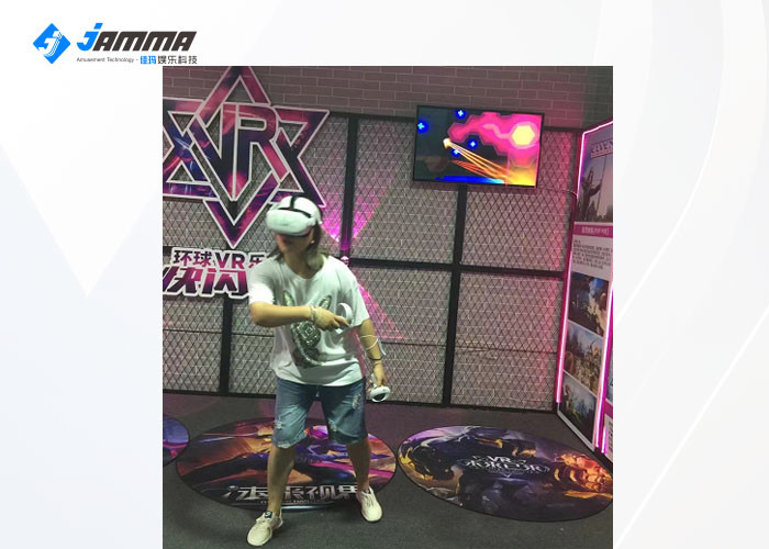  Wireless Multiplayer VR Shooting Simulator With Oculus Quest 2 Glasses Manufactures