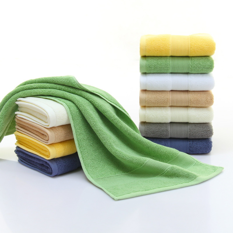 ALL Age Group 100% Cotton Customized Facial Cleansing Towel Set 35*35/35*75/70*140cm
