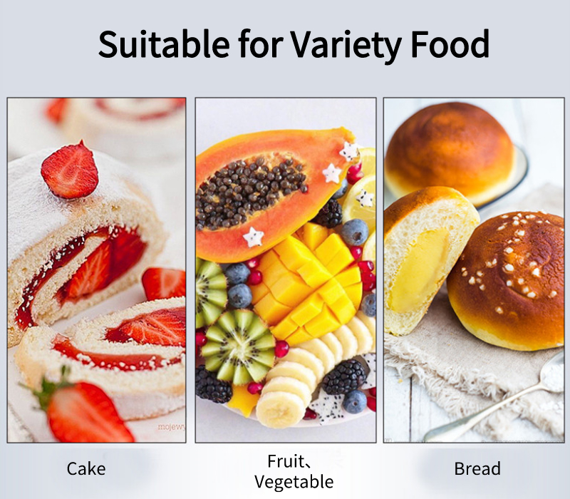 Practical 50HZ Small Cake Display Counter , Vertical Glass Chiller Cake Showcase