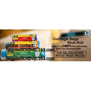 Heavy Duty Biodegradable drawtape, plastic drawstring heavy duty garbage trash