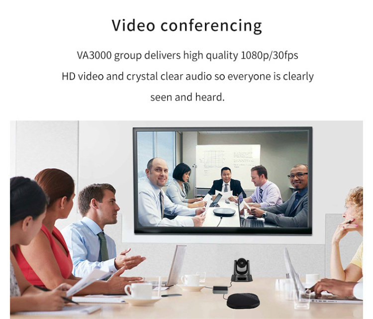 Tevo-Va3000e Performance USB Video Conference 10X Zoom Camera Video Conferencing Camera